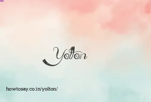 Yolton