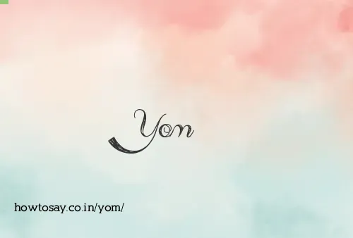 Yom