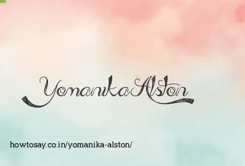 Yomanika Alston