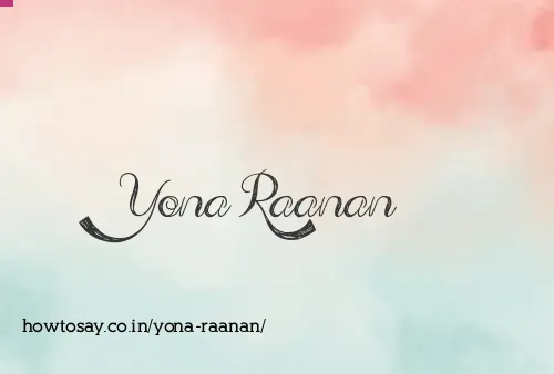 Yona Raanan