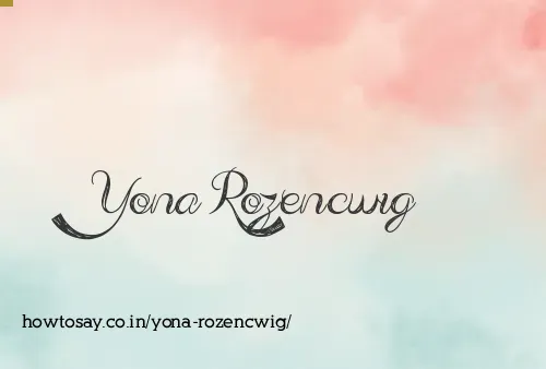 Yona Rozencwig