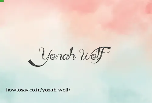 Yonah Wolf