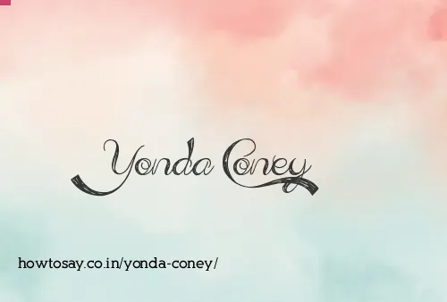 Yonda Coney