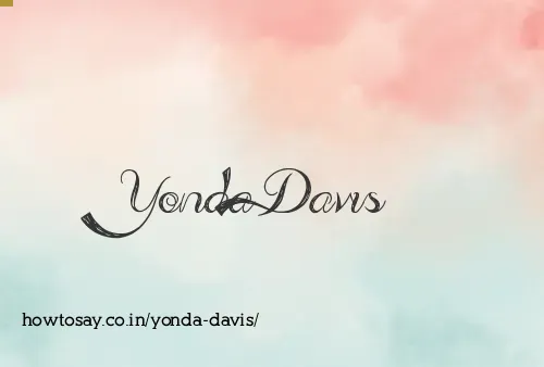 Yonda Davis