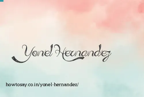 Yonel Hernandez