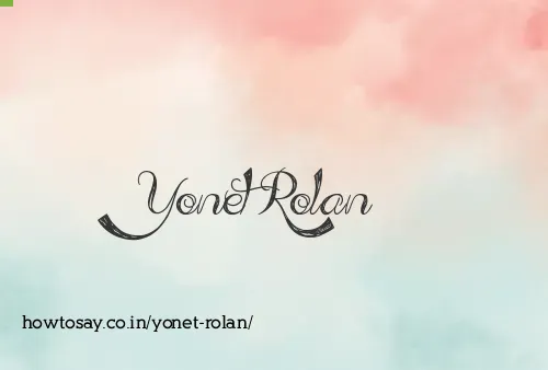 Yonet Rolan