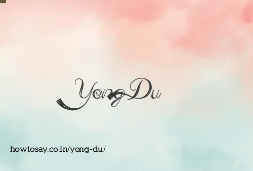Yong Du