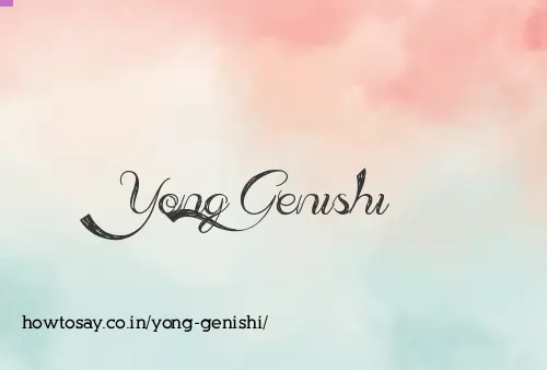 Yong Genishi
