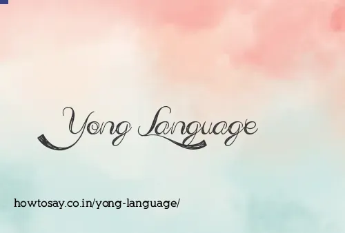 Yong Language