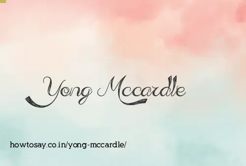 Yong Mccardle