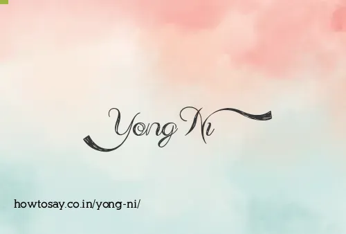 Yong Ni