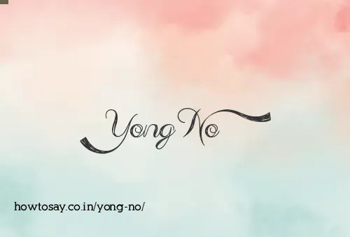 Yong No