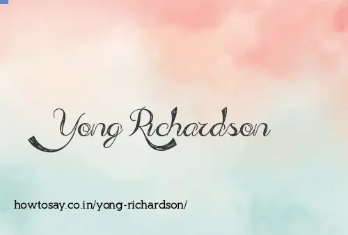 Yong Richardson