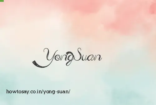 Yong Suan