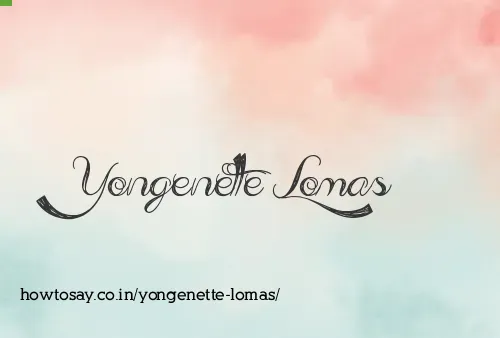 Yongenette Lomas