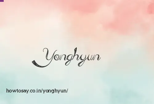 Yonghyun