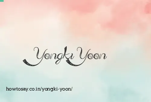 Yongki Yoon