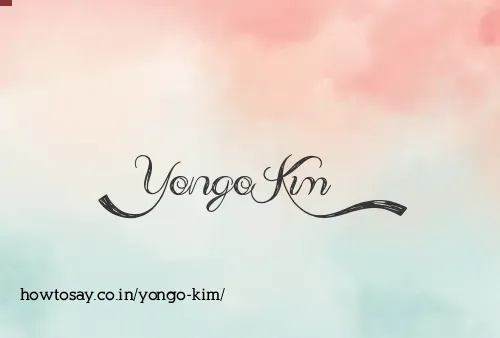 Yongo Kim