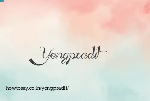 Yongpradit