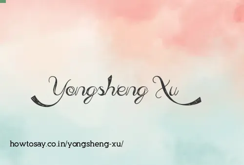 Yongsheng Xu