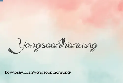 Yongsoonthonrung