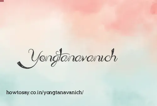 Yongtanavanich