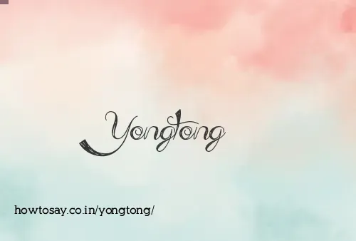 Yongtong