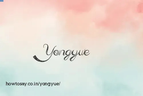Yongyue