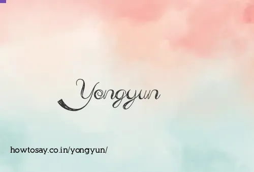 Yongyun