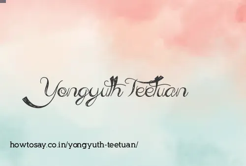 Yongyuth Teetuan