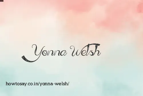 Yonna Welsh