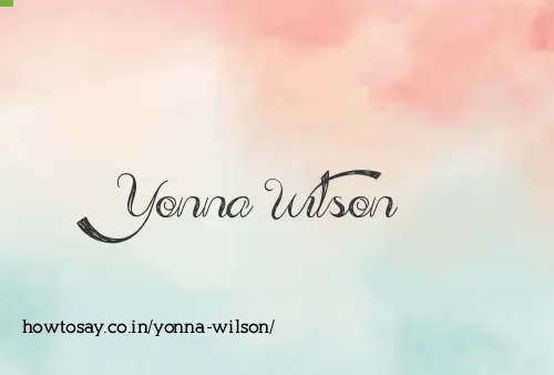 Yonna Wilson
