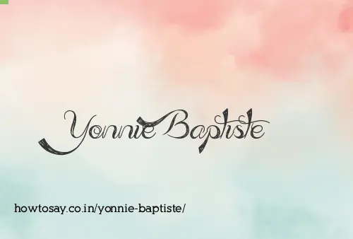 Yonnie Baptiste