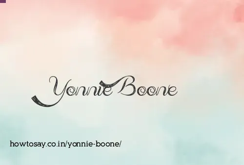 Yonnie Boone