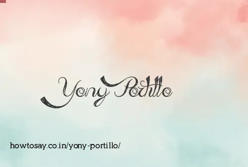 Yony Portillo