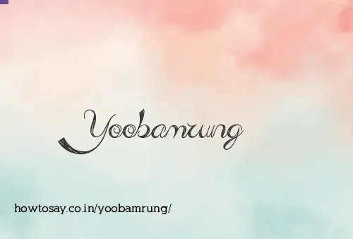 Yoobamrung