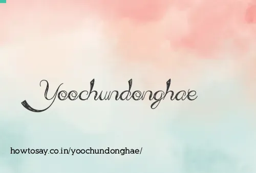 Yoochundonghae