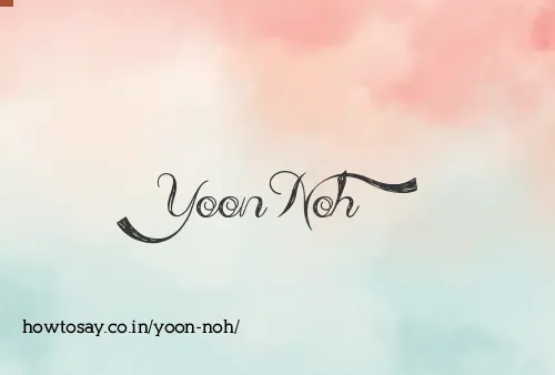 Yoon Noh
