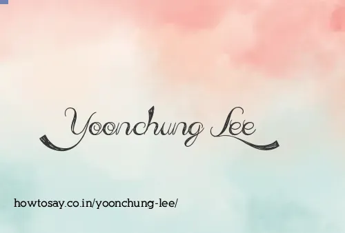 Yoonchung Lee