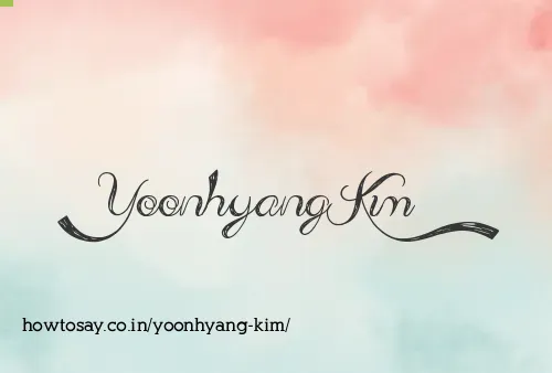 Yoonhyang Kim