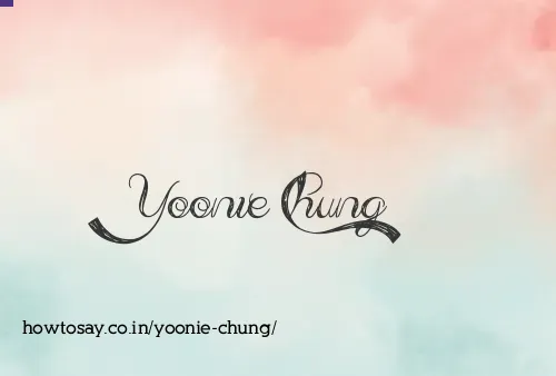 Yoonie Chung