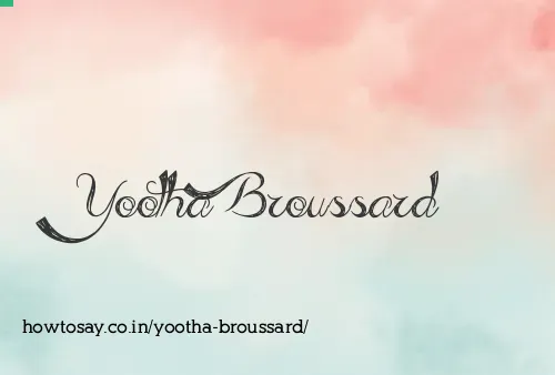 Yootha Broussard