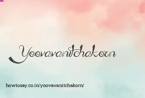 Yoovavanitchakorn