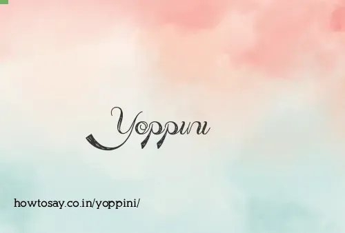 Yoppini