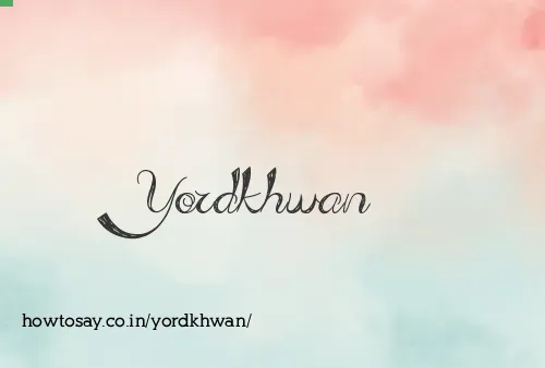 Yordkhwan