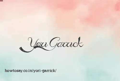 Yori Garrick