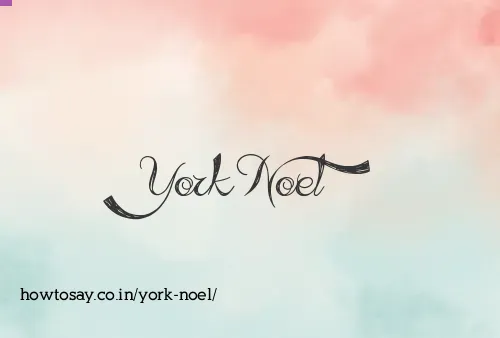 York Noel