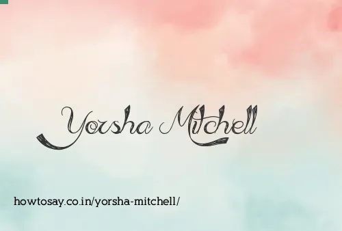 Yorsha Mitchell