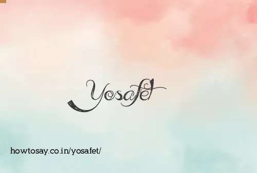Yosafet