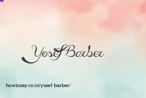 Yosef Barber